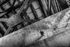 This selfie under a bridge in the Windy City was selected for exhibition with the Visual Arts Alliance.