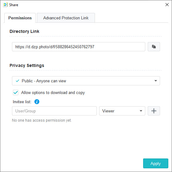 Synology Drive Share Permissions